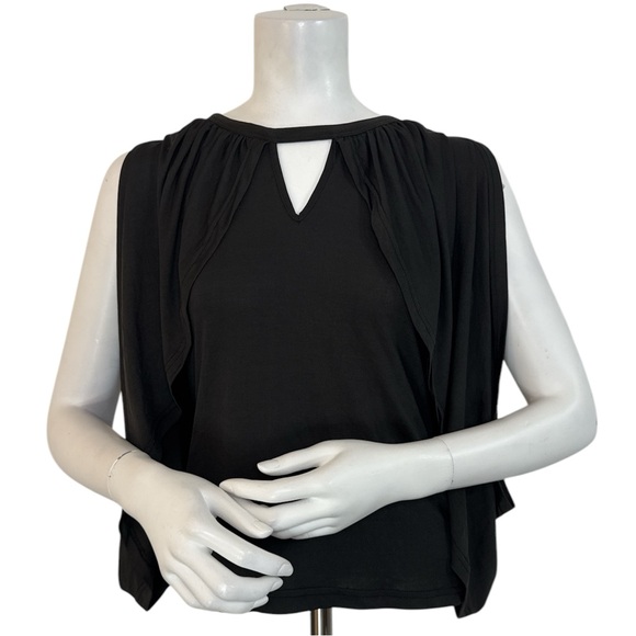Tops - Elegant Black Women's Top